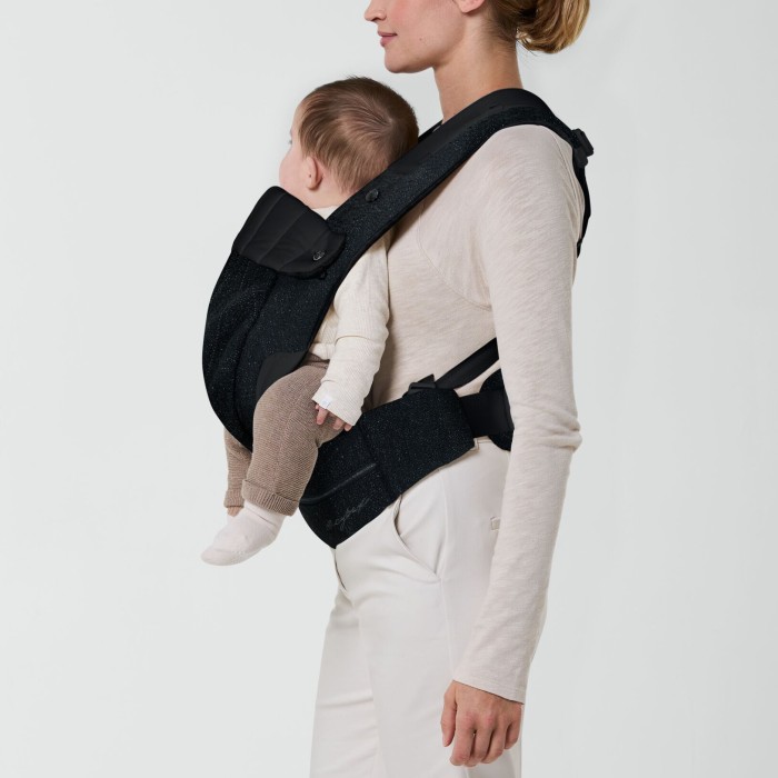 Cybex Coya Carrier Boucle Bouclé Smoky Black