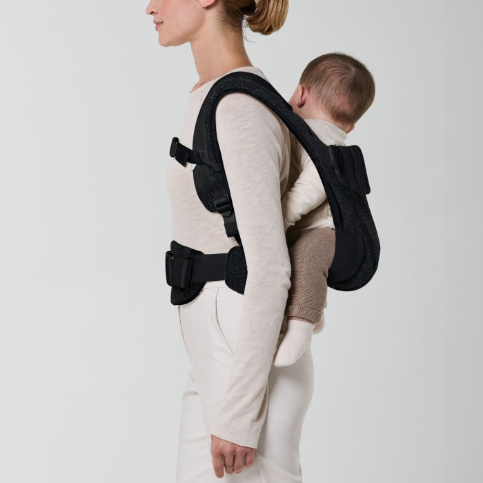 Cybex Coya Carrier Boucle Bouclé Smoky Black