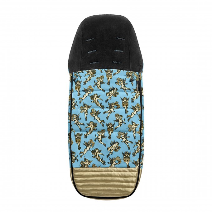 Cybex Platinum Jeremy Scott Cherubs Blue  Leg Cover