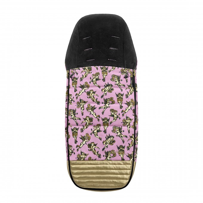 Cybex Platinum Jeremy Scott Cherubs Pink  Leg Cover