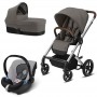 Коляска Cybex Balios S Lux SLV 3 в 1 Soho Grey