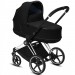 Cybex Priam 2 in 1 Deep Black navy chassis Chrome Black