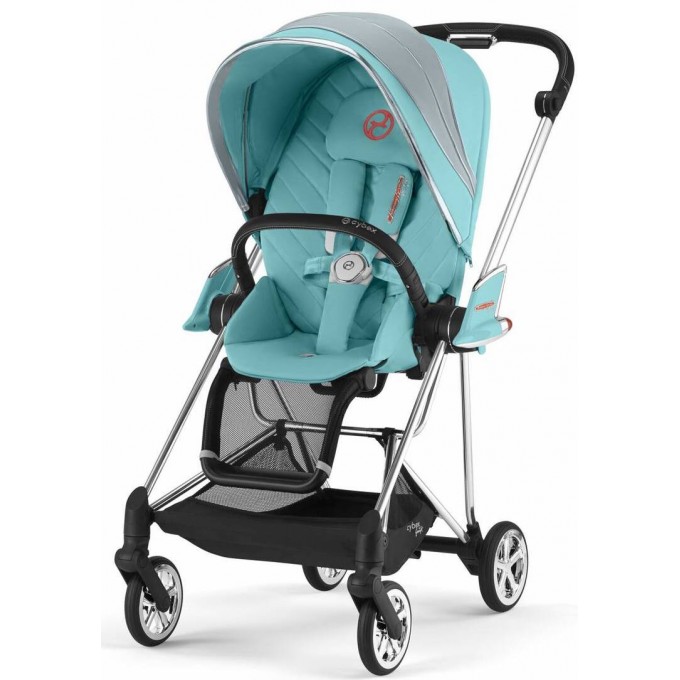 Cybex Mios 4.0 коляска 2 в 1 Jeremy Scott Car шасси Chrome