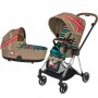 Cybex Mios Karolina Kurkova 4.0 шасси Chrome Brown коляска 2 в 1