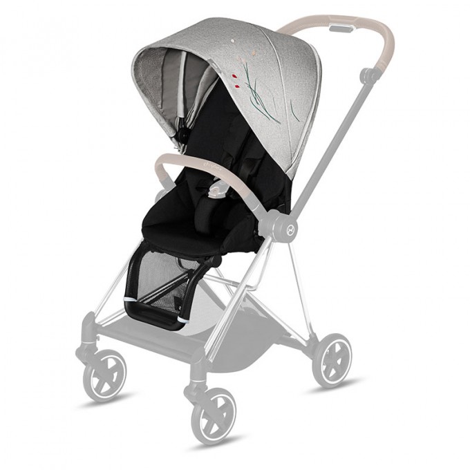 Stroller Cybex Mios 2 in 1 Koi chassis Chrome Brown