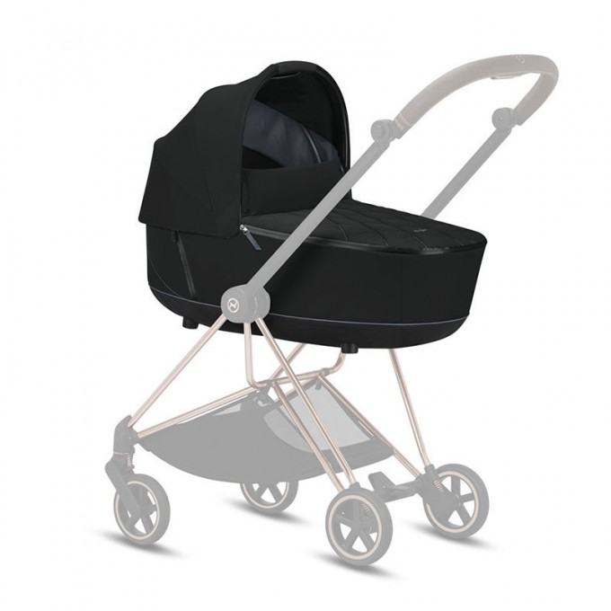 Stroller Cybex Mios 2 in 1 Deep Black chassis Chrome Brown