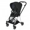 Прогулянкова коляска Cybex Mios Deep Black шасі Chrome Black