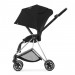 Stroller Cybex Mios 2 in 1 Deep Black chassis Chrome Black