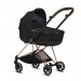 Stroller Cybex Mios 2 in 1 Deep Black chassis Rosegold