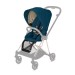 Stroller Cybex Mios Mountain Blue chassis Chrome Brown