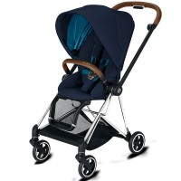 Прогулянкова коляска Cybex Mios Nautical Blue шасі Chrome Brown