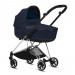 Stroller Cybex Mios 2 in 1 Nautical Blue chassis Chrome Black