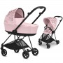 Коляска Cybex Mios 2 в 1 Simply Flowers Pink шасси Matt Black
