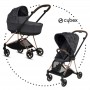 Коляска Cybex Mios 2 в 1 Simply Flowers Grey шасси rose gold