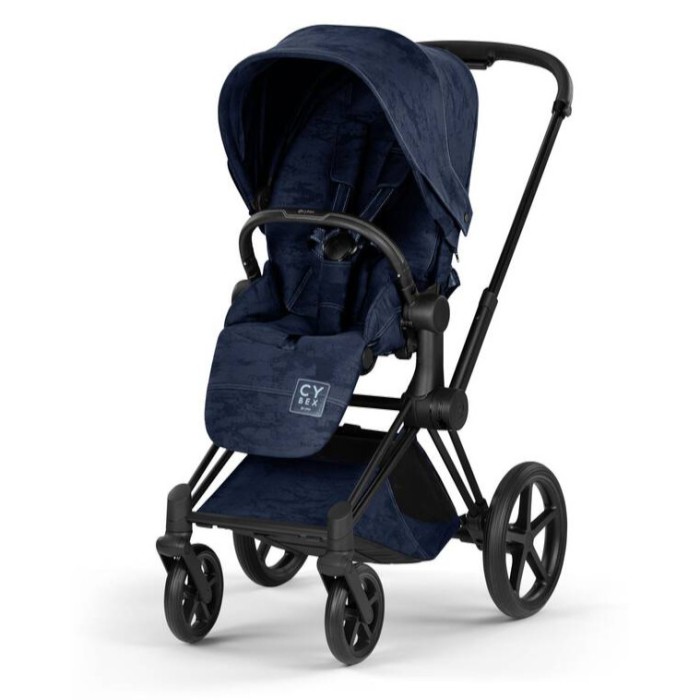 Cybex Priam 3 в 1 Rebellious Luxury Denim Blue 5.0 автокрісло Cloud T plus