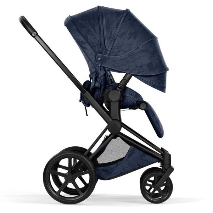Cybex Priam 3 в 1 Rebellious Luxury Denim Blue 5.0 автокрісло Cloud T plus