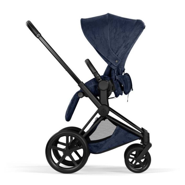 Cybex Priam 3 в 1 Rebellious Luxury Denim Blue 5.0 автокрісло Cloud T plus