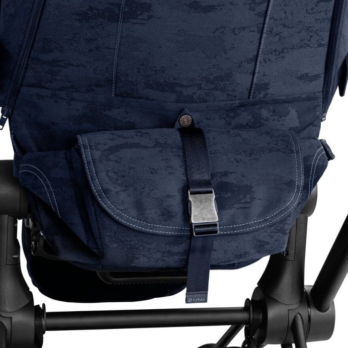 Cybex Priam 3 в 1 Rebellious Luxury Denim Blue 5.0 автокрісло Cloud T plus