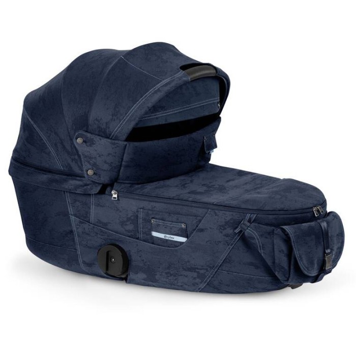 Cybex Priam 3 в 1 Rebellious Luxury Denim Blue 5.0 автокрісло Cloud T plus