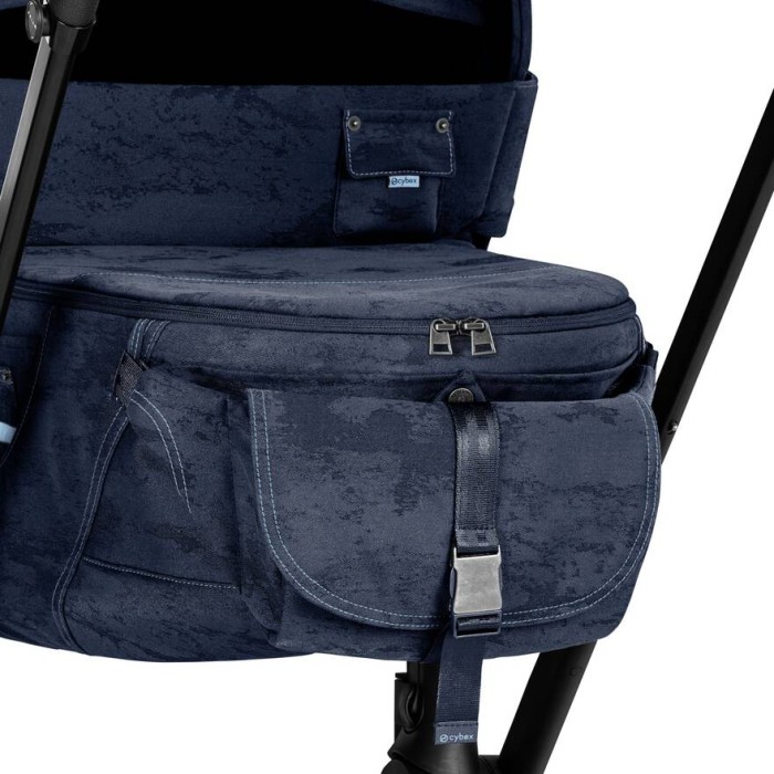 Cybex Priam 3 в 1 Rebellious Luxury Denim Blue 5.0 автокрісло Cloud T plus