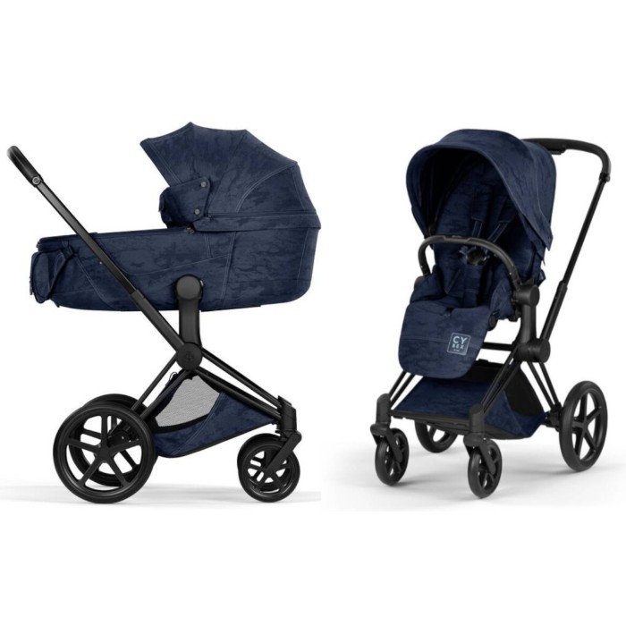Cybex Priam 5.0 stroller 2 in 1 Rebellious Luxury Denim Blue