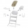 Cybex Lemo all white стульчик для кормления 4 в 1