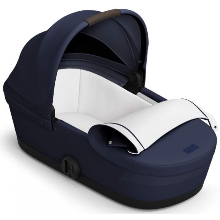 Коляска Cybex Melio 2 в 1 Carbon Magic Black Dark Blue