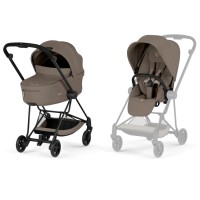Cybex Mios Comfort 5.0 коляска 2 в 1 Coconut Brown шасі Matt Black
