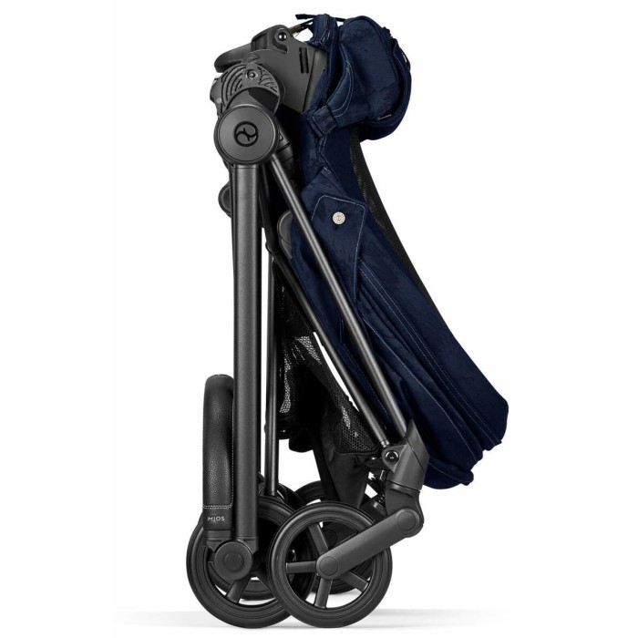 Cybex Mios 4.0 stroller 2 in 1 Rebellious Luxury chassis Matt Black