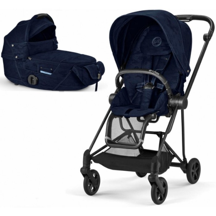 Cybex Mios 4.0 stroller 2 in 1 Rebellious Luxury chassis Matt Black