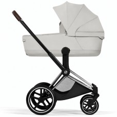 Cybex Priam Style Collection 5.0 carrycot City Grey + Chrome chassis