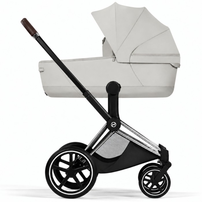 Cybex Priam Style Collection 5.0 люлька City Grey + шасі Chrome