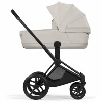 Cybex Priam Style Collection 5.0 люлька City Grey + шасі Matt Black