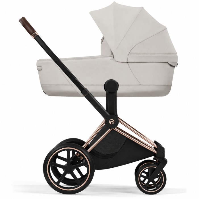 Cybex Priam Style Collection 5.0 люлька City Grey + шасі Rosegold
