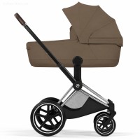 Cybex Priam Style Collection 5.0 люлька Coconut Brown + шасі Chrome