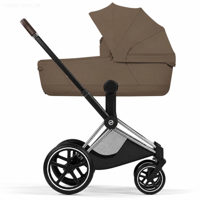 Cybex Priam Style Collection 5.0 люлька Coconut Brown + шасі Chrome