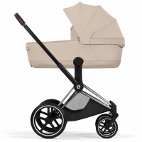Cybex Priam Style Collection 5.0 люлька Cozy Beige + шасі Chrome