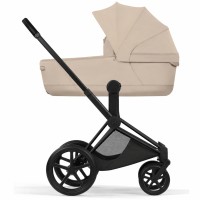 Cybex Priam Style Collection 5.0 люлька Cozy Beige + шасі Matt Black