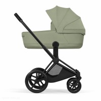 Cybex Priam Style Collection 5.0 люлька Sage Green + шасі Matt Black