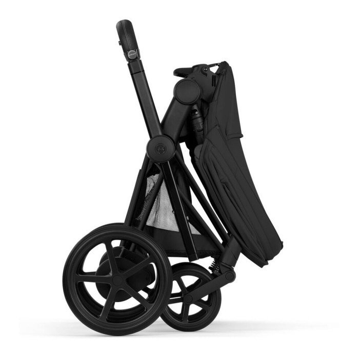 Cybex e-Priam 2 in 1 Stroller сomfort сollection Sepia Black Matt Black 5.0 сhassis with Electric Drive