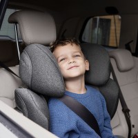 in a car seat