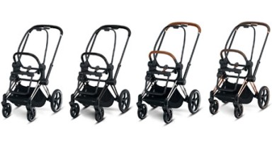 Основні відмінності 4 шасі Cybex Priam