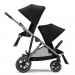 Stroller for twins Cybex Gazelle S Taupe Deep Black