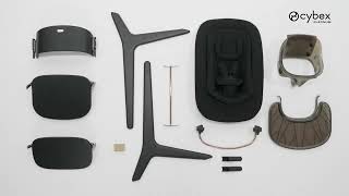Складання шезлонга Cybex Lemo Platinum
